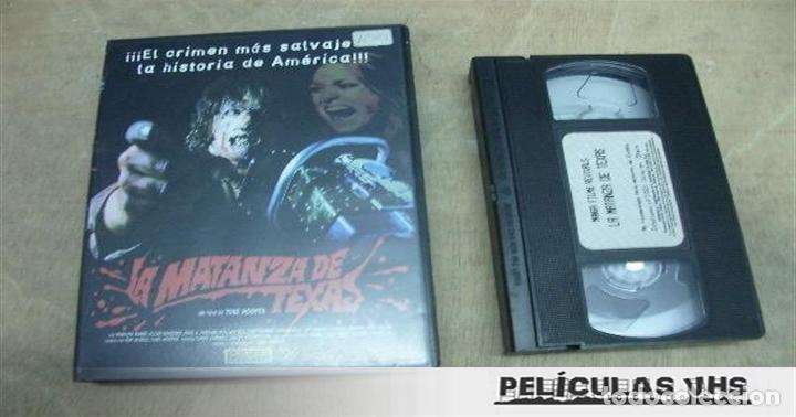 Cine: Pel&iacute;cula La Matanza De Texas en VHS - Foto 1