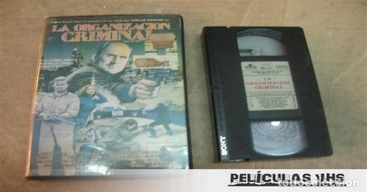 Cine: Pel&iacute;cula La Organizaci&oacute;n Criminal en VHS
