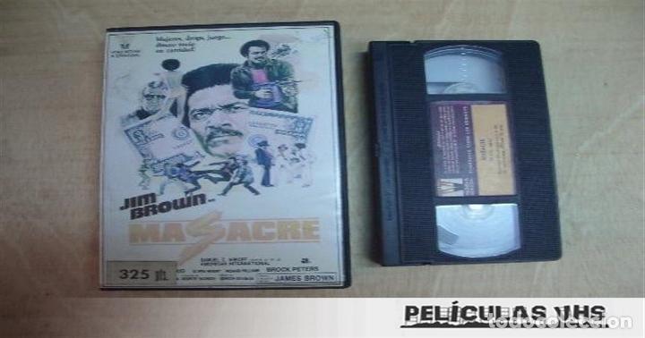 Cine: Pel&iacute;cula Masacre en VHS - Foto 1
