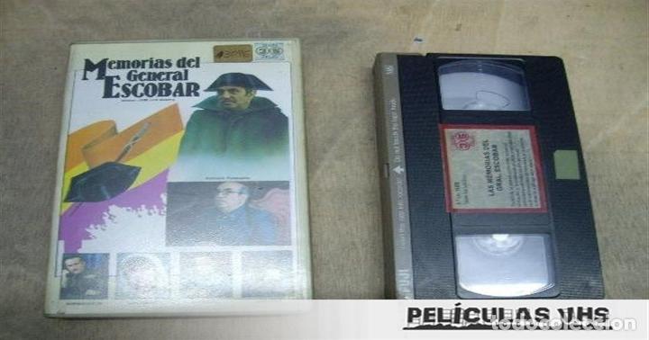 Cinema: Pel&iacute;cula Memorias Del General Escobar en VHS