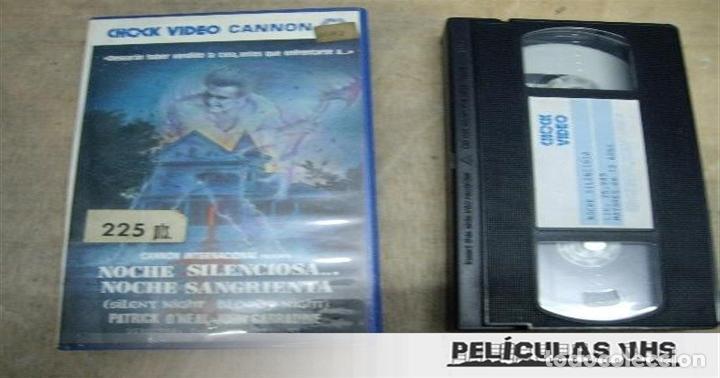 Cinema: Pel&iacute;cula Noche Silenciosa Noche Sangrienta en VHS