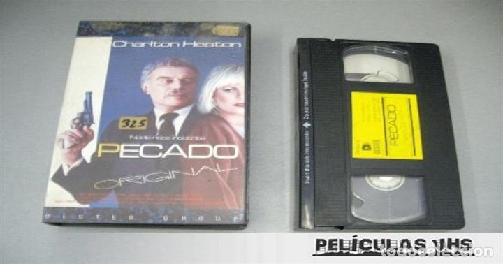 Cine: Pel&iacute;cula Pecado Original en VHS - Foto 1