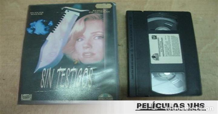 Cine: Pel&iacute;cula Sin Testigos en VHS - Foto 1