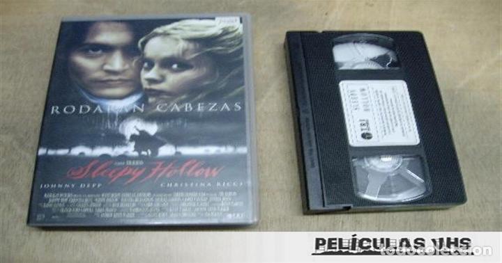 Cine: Pel&iacute;cula Sleepy Hollow en VHS
