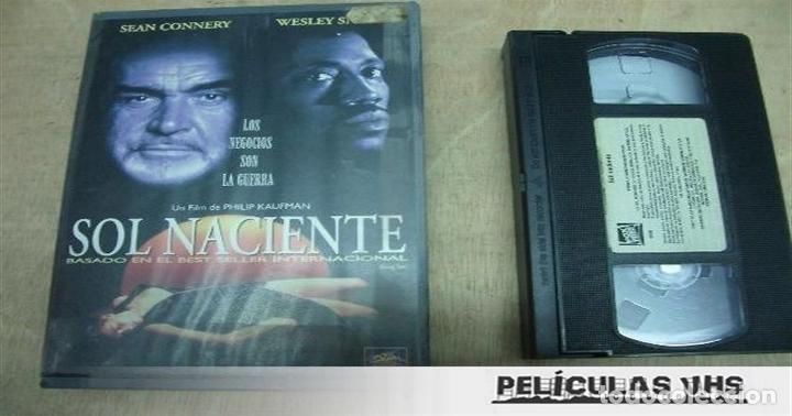 Cine: Pel&iacute;cula Sol Naciente en VHS - Foto 1