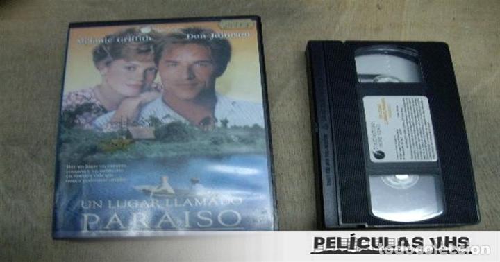 Cinema: Pel&iacute;cula Un Lugar Llamado Para&iacute;so en VHS