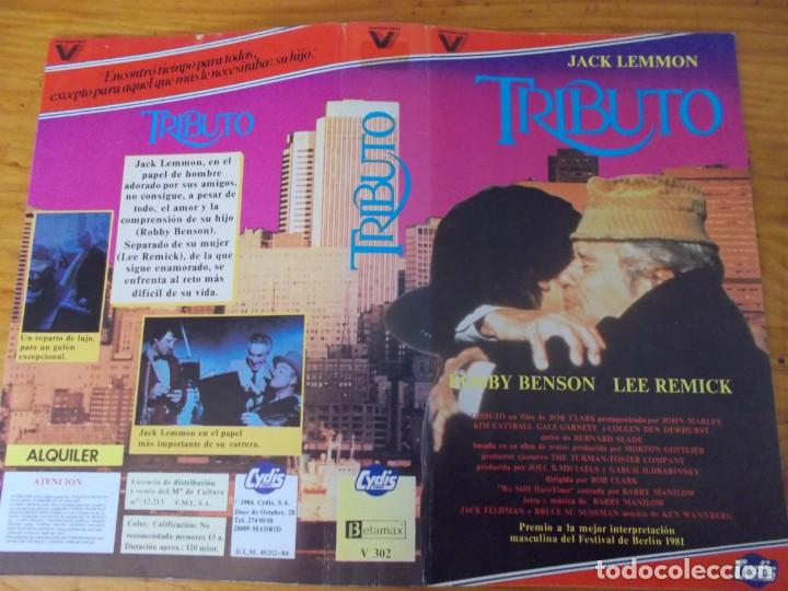 Cine: TRIBUTO, (&rdquo;SOLO CARATULA&rdquo;) - Foto 1