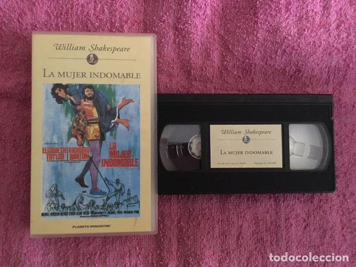 Cine: VHS LA MUJER INDOMABLE (LA FIERECILLA DOMADA) [1967] ELIZABETH TAYLOR RICHARD BURTON SONIDO HI-FI