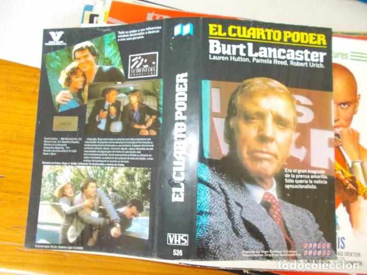 Cine: EL CUARTO PODER, (&rdquo;SOLO CARATULA&rdquo;) - Foto 1