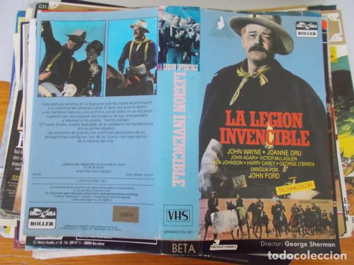 Cine: LA LEGION INVENCIBLE, (&rdquo;SOLO CARATULA&rdquo;)