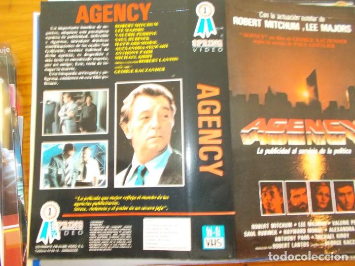 Cinema: AGENCY, (&rdquo;SOLO CARATULA&rdquo;)
