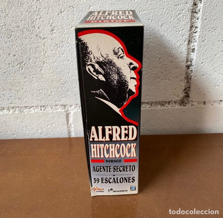 Cine: Alfred Hitchcock 2 Peliculas VHS Agente Secreto y 39 Escalones