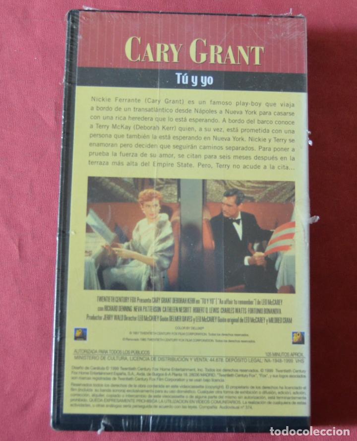 Cine: T&Uacute; Y YO - GARY GRANT - VHS - Foto 2