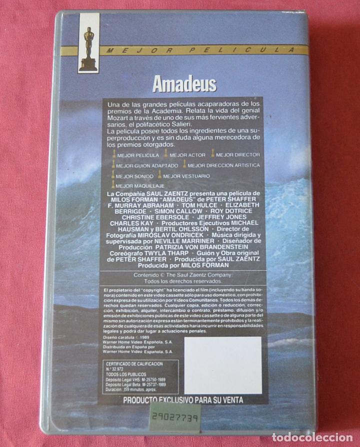 Cine: AMADEUS - VHS - Foto 2