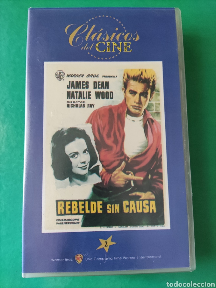 Cine: VHS-REBELDE SIN CAUSA-JAMES DEAN-NATALIE WOOD