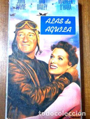 alas de aguila john wayne vhs original - Compra venta en todocoleccion