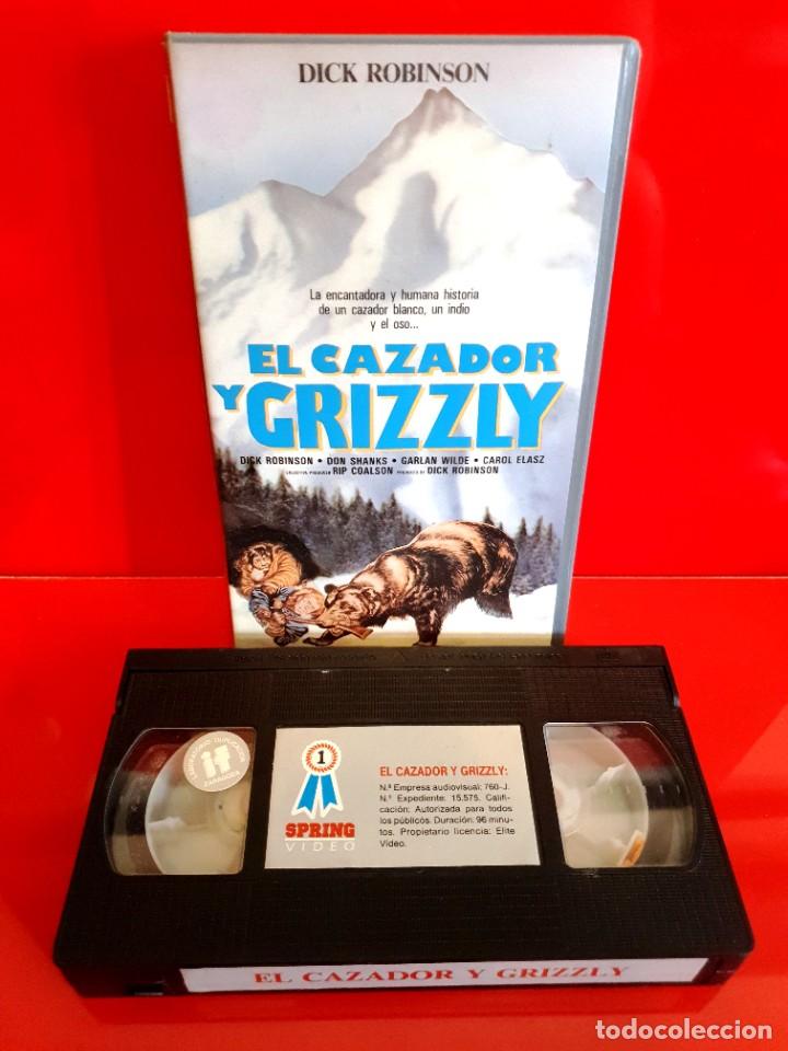 Cine: EL CAZADOR GRIZZLY (1976) THE ROGUE AND GRIZZLY - DICK ROBINSON