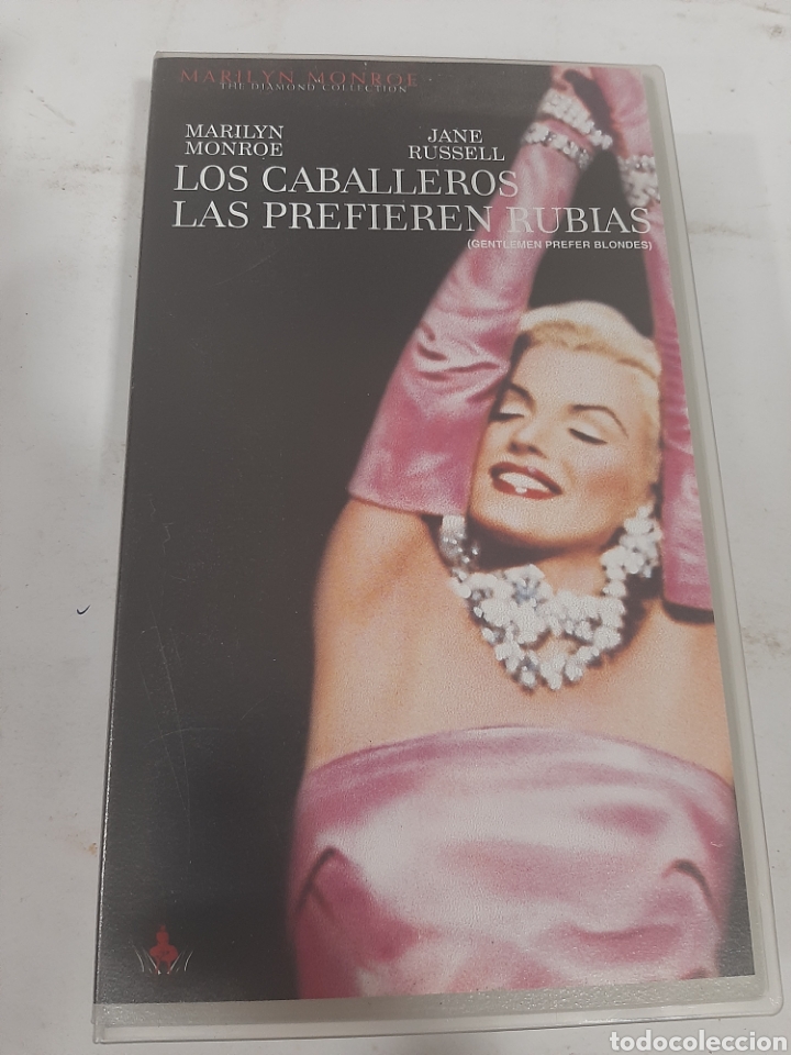 Cine: VHS 358 los caballeros de las prefieren rubias -VHS SEGUNDA MANO