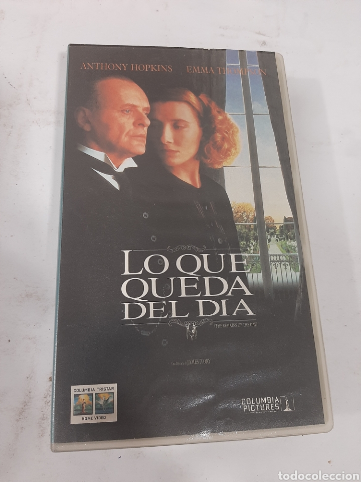 Kino: VHS 362 lo que queda del d&iacute;a-VHS SEGUNDA MANO