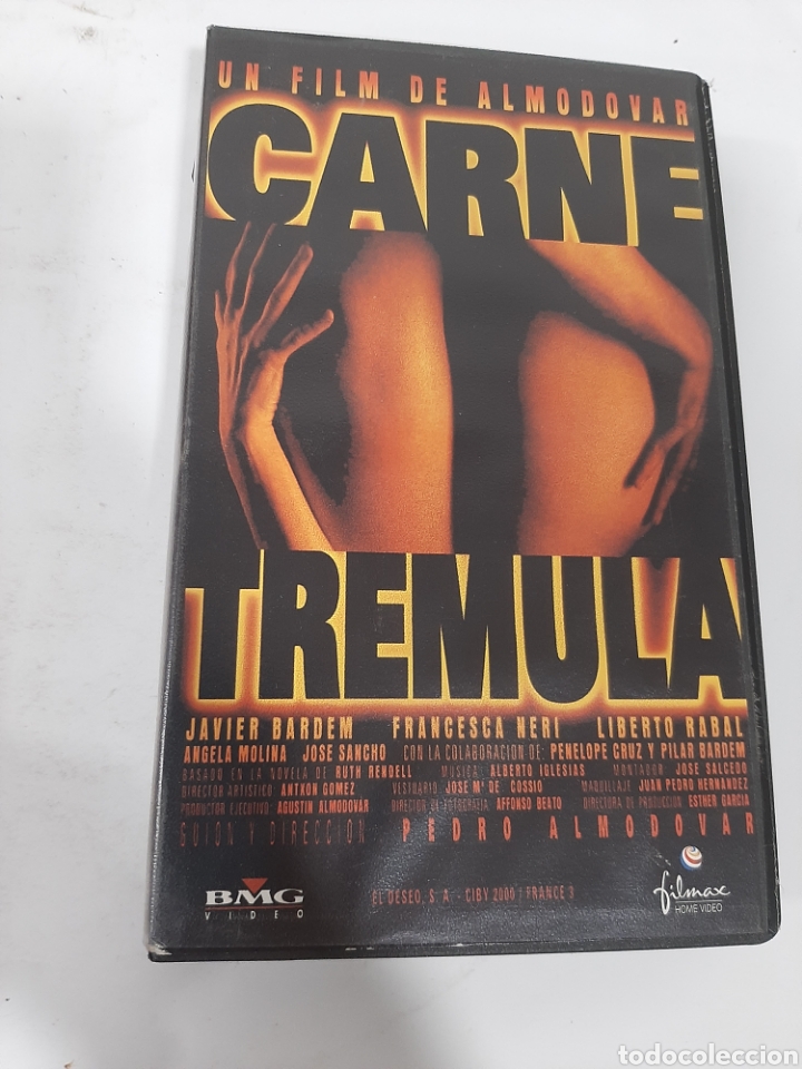 Cin&eacute;ma: VHS 366 Carne tr&eacute;mula-VHS SEGUNDA MANO