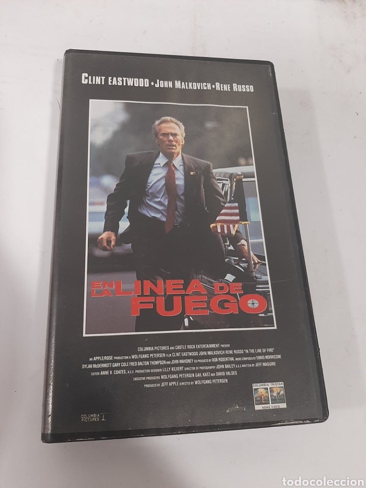 Kino: VHS 448 en la l&iacute;nea de fuego -VHS SEGUNDA MANO