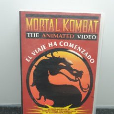 Cine: MORTAL KOMBAT THE ANIMATED VIDEO. VHS.
