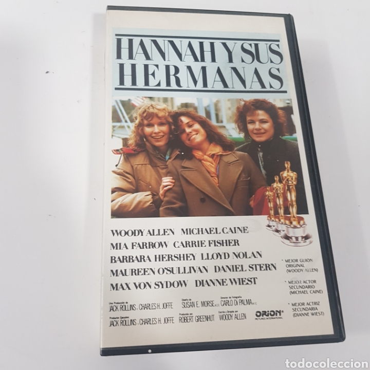 Kino: VHS 515 hannah y sus hermanas -VHS SEGUNDA MANO