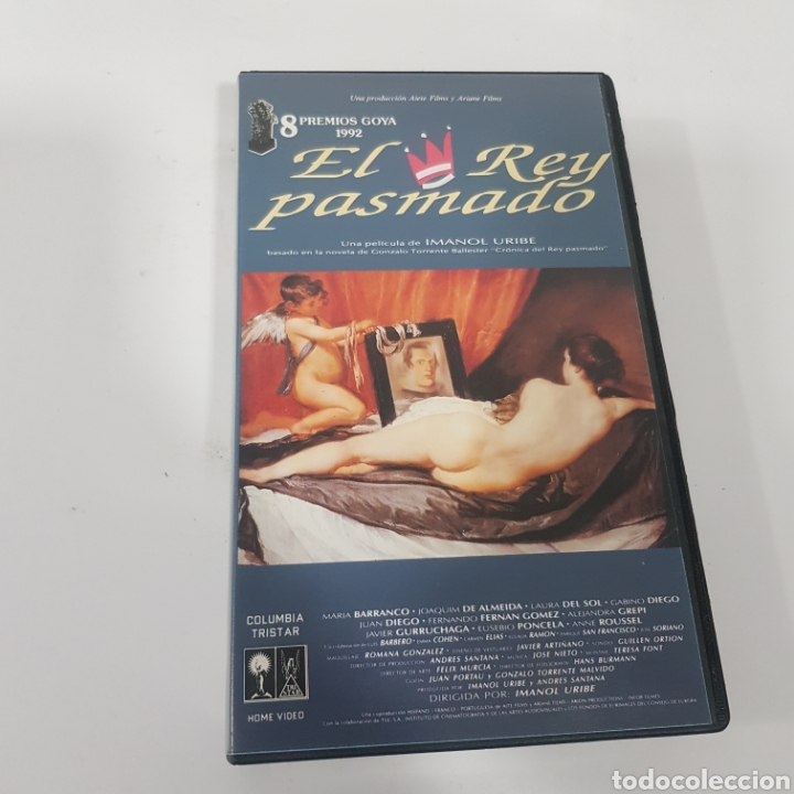 Cine: VHS 529 el rey pasmado -VHS SEGUNDA MANO