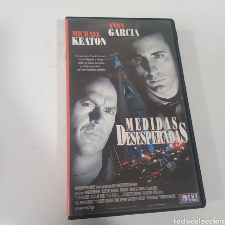 Kino: VHS 596 medidas desesperadas -VHS SEGUNDA MANO