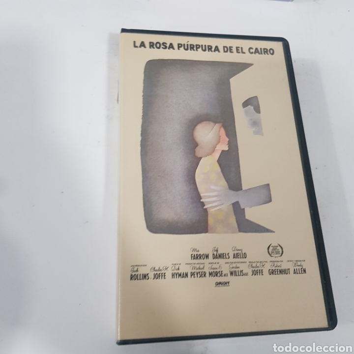 Kino: VHS 635 la rosa p&uacute;rpura en El Cairo -VHS SEGUNDA MANO