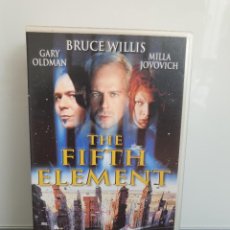 Cine: THE FIFTH ELEMENT. VHS - V.O. INGLÉS VERSIÓN ORIGINAL. BRUCE WILLIS, GARY OLDMAN, MILLA JOVOVICH.