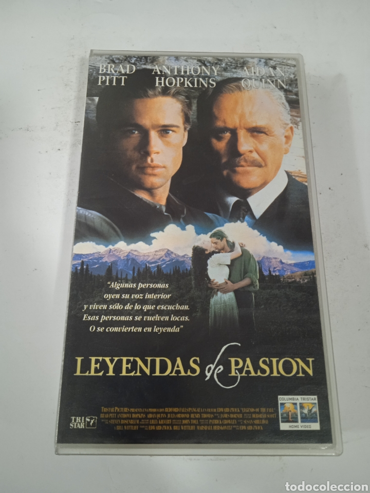 Cine: VHS. 697 leyendas de pasi&oacute;n -Vhs segundamano
