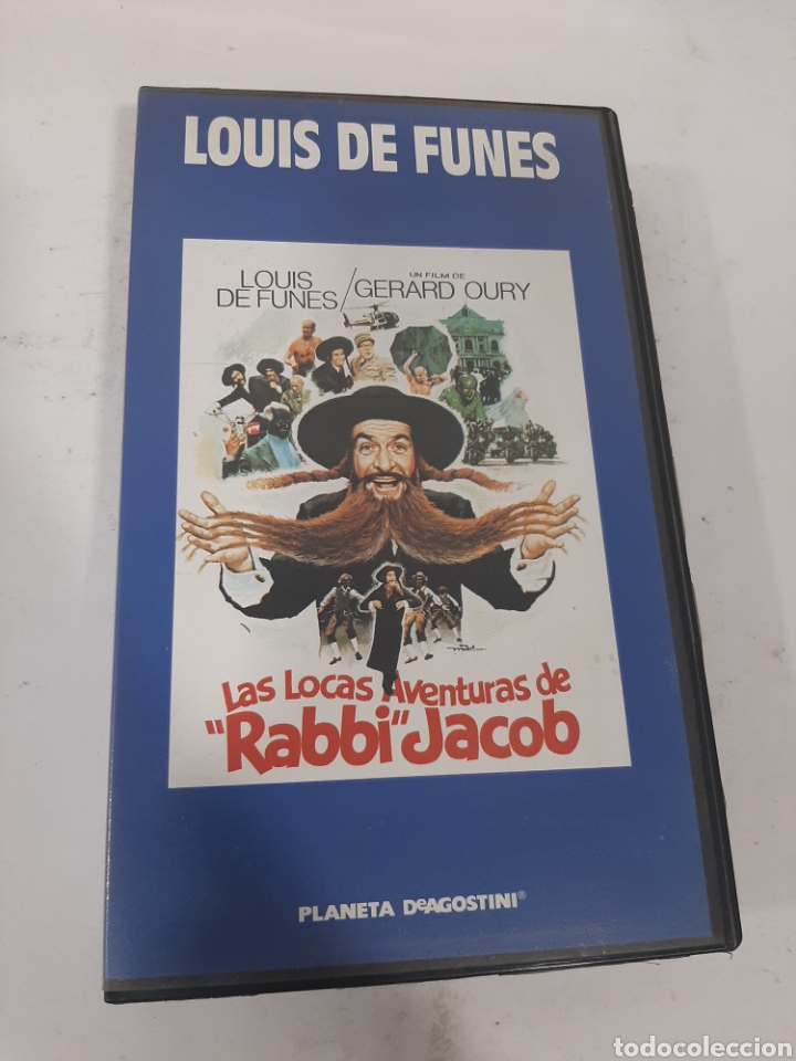 Cine: VHS 736 las locas aventuras de Rabbi Jacob - VHS SEGUNDA MANO
