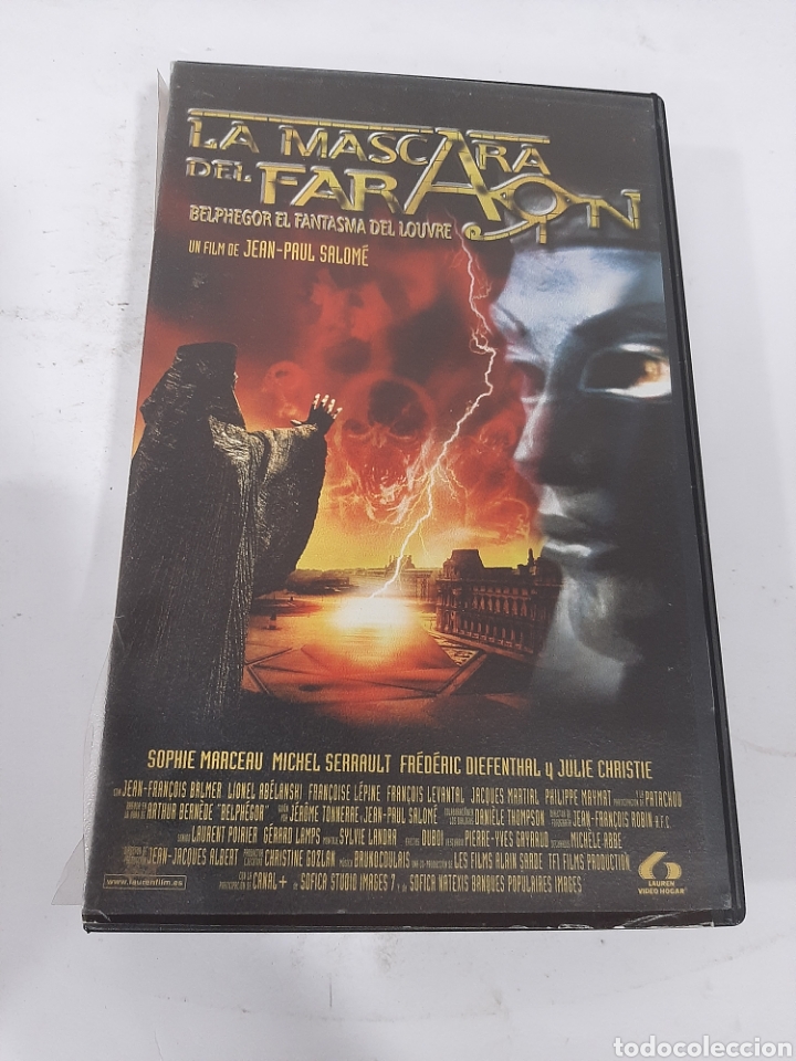 Kino: VHS 785 la m&aacute;scara del fara&oacute;n - VHS SEGUNDA MANO