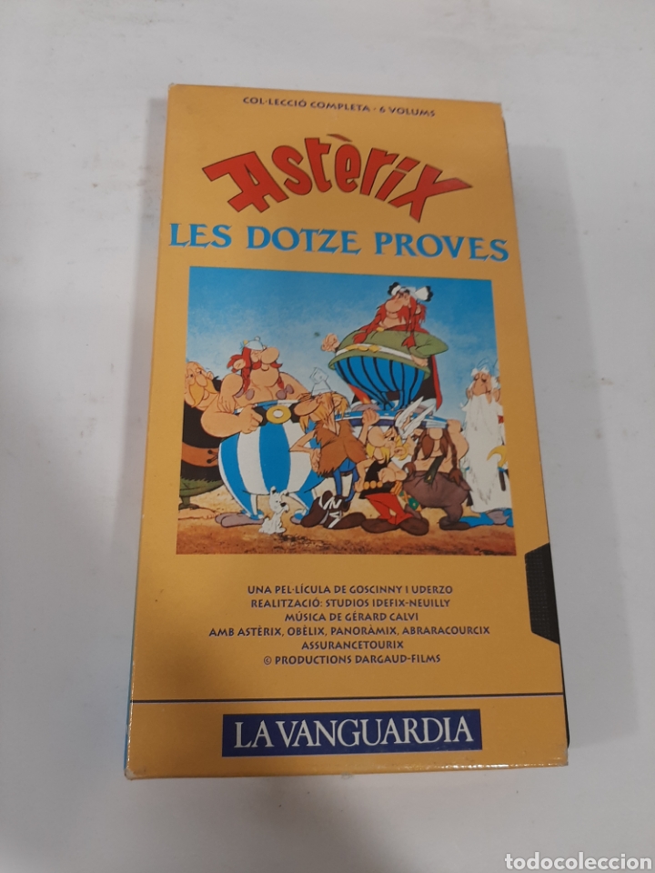 Cine: VHS 844 Asterix les dotze proves - VHS SEGUNDA MANO