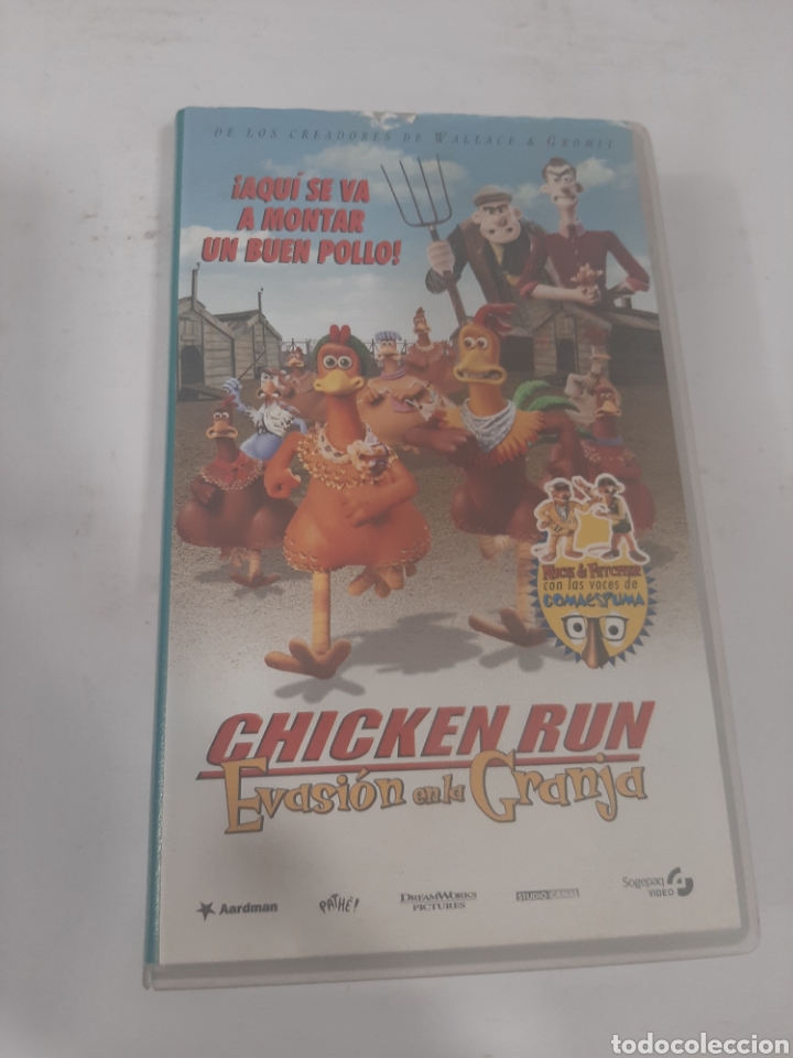 Kino: VHS 947 Chicken Run evasi&oacute;n en la granja - VHS SEGUNDA MANO