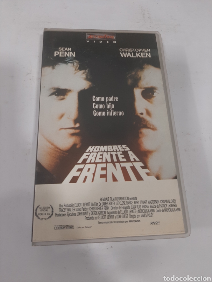 Kino: VHS&nbsp; 954 &nbsp; hombres frente a frente - VHS SEGUNDA MANO