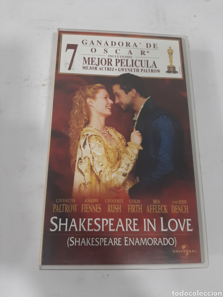 Cine: VHS&nbsp; 999 Shakespeare in love &nbsp; - VHS SEGUNDA MANO
