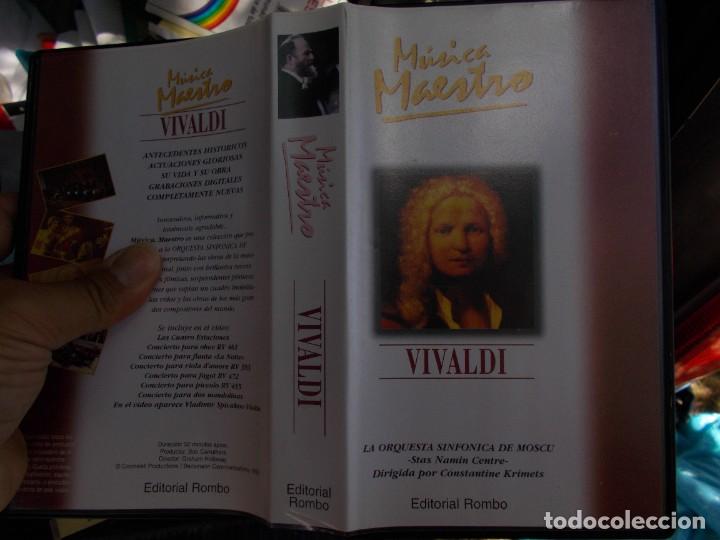 Cine: MUSICA MAESTRO VIVALDI , PELICULA VHS