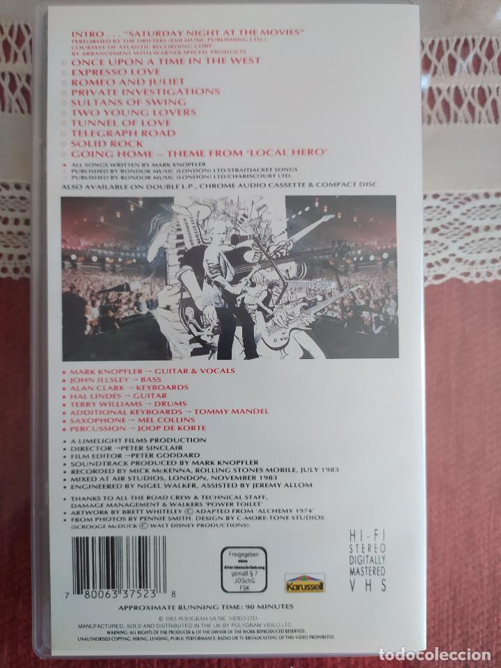 Cine: VHS DIRE STRAITS ALCHEMY LIVE - Foto 2