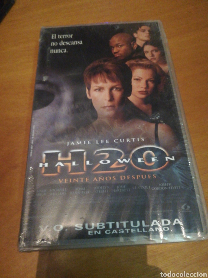 Cine: Halloween h20 VHS Nuevo