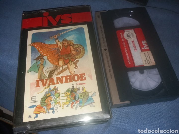 Cine: Ivanhoe - vhs- 1 edicion ivs - Foto 1