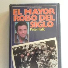 Cine: EL MAYOR ROBO DEL SIGLO PELÍCULA HECHO REAL PETER FALK OATES BOYLE FRIEDKIN LADRONES GOLPE BRINK VHS. Lote 274355713