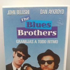Cine: THE BLUES BROTHERS - GRANUJAS A TODO RITMO. VHS. DAN AYKROYD, JOHN BELUSHI, ARETHA FRANKLIN.