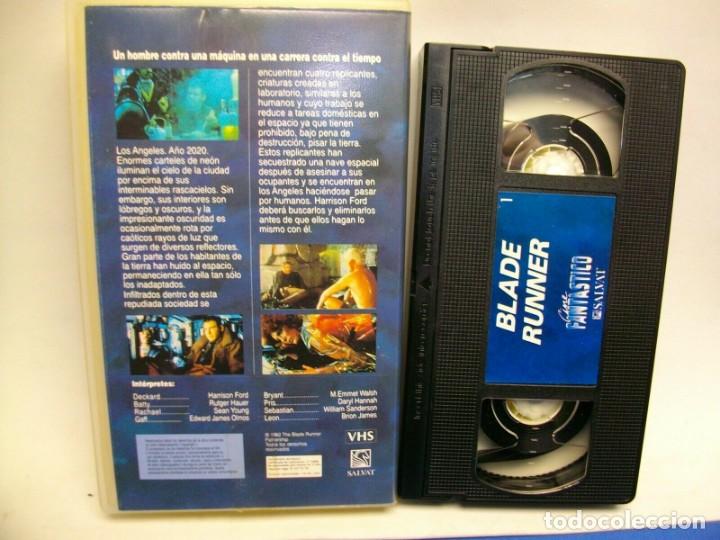 Cine: BLADE RUNNER con HARRISON FORD en VHS VIDEO - Foto 2