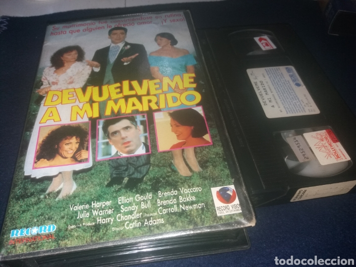 Cine: Devuelveme a mi marido- vhs- elliott gould- descatalogada