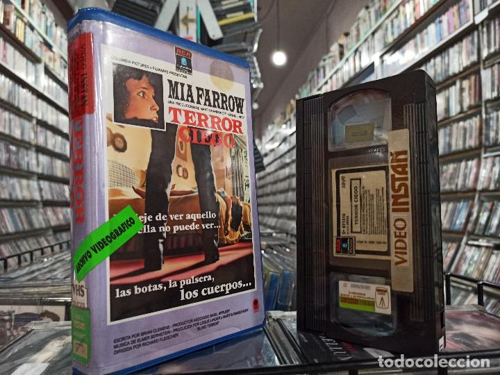 Cine: TERROR CIEGO - VHS - Foto 1