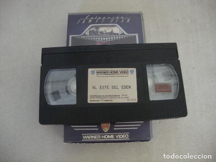 Cine: CINTA DE VIDEO VHS AL ESTE DEL EDEN - Foto 2