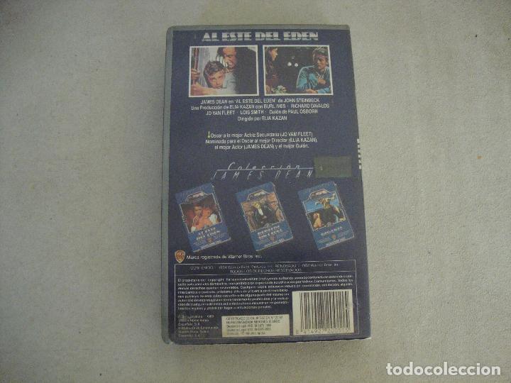 Cine: CINTA DE VIDEO VHS AL ESTE DEL EDEN - Foto 5