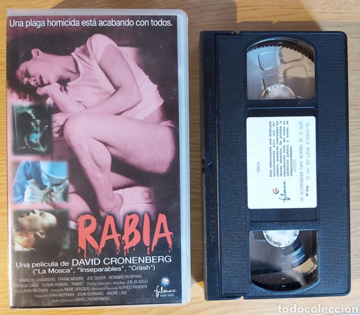 Cine: Rabia VHS David Cronenberg - Foto 2